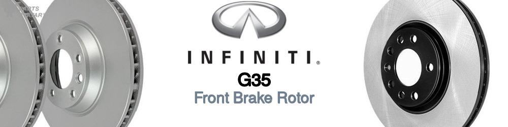Discover Infiniti G35 Front Brake Rotors For Your Vehicle