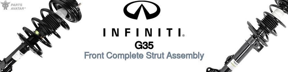 Infiniti G35 Front Complete Strut Assembly