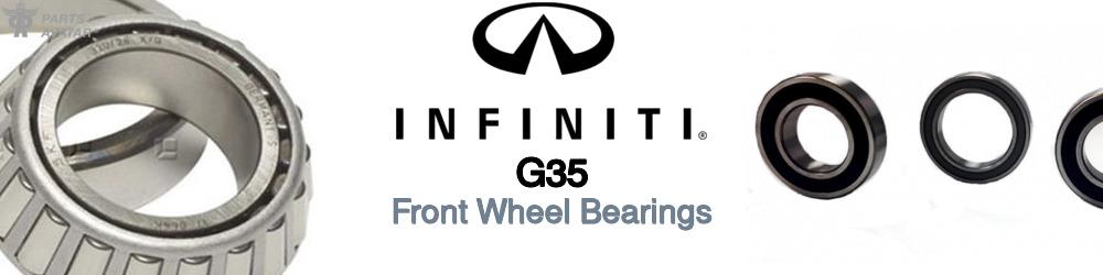 Discover Infiniti G35 Front Wheel Bearings For Your Vehicle
