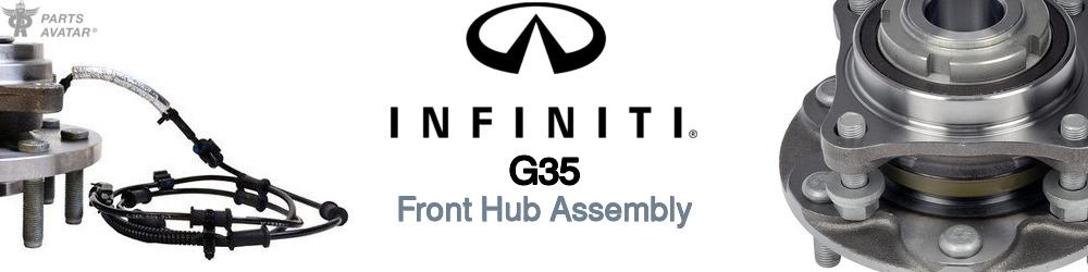 Infiniti G35 Front Hub Assembly