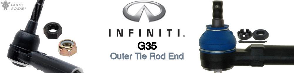 Discover Infiniti G35 Outer Tie Rods For Your Vehicle
