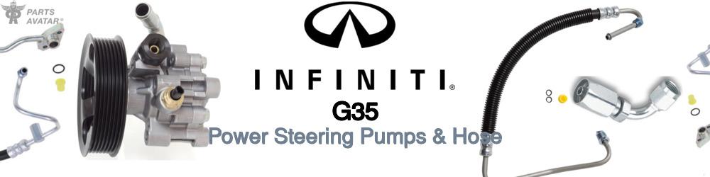 Discover Infiniti G35 Power Steering Pressure Hoses For Your Vehicle