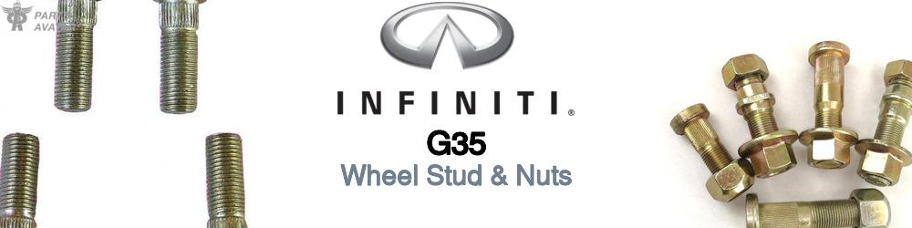 Discover Infiniti G35 Wheel Studs For Your Vehicle