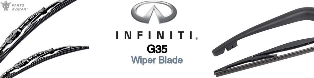Discover Infiniti G35 Wiper Blades For Your Vehicle