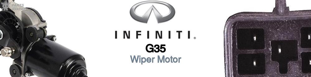 Discover Infiniti G35 Wiper Motors For Your Vehicle