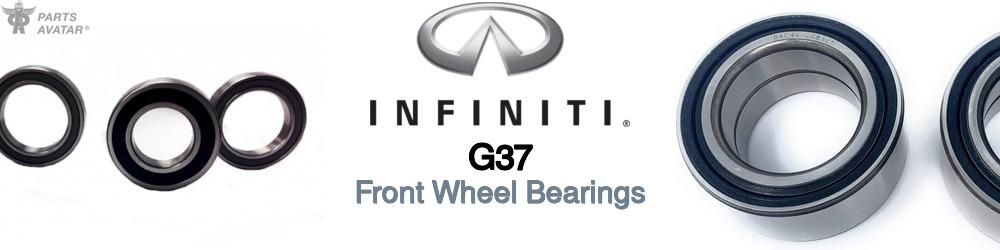Discover Infiniti G37 Front Wheel Bearings For Your Vehicle