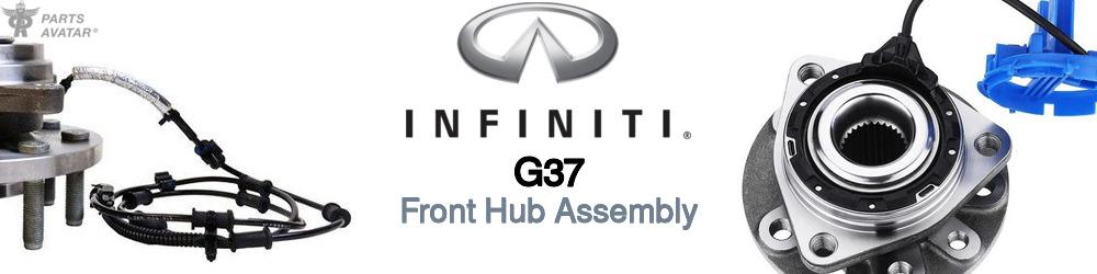 Infiniti G37 Front Hub Assembly