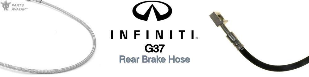 Discover Infiniti G37 Rear Brake Hoses For Your Vehicle