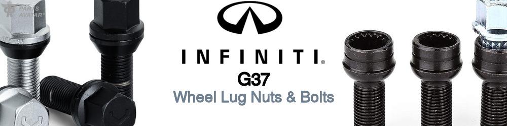 Discover Infiniti G37 Wheel Lug Nuts & Bolts For Your Vehicle