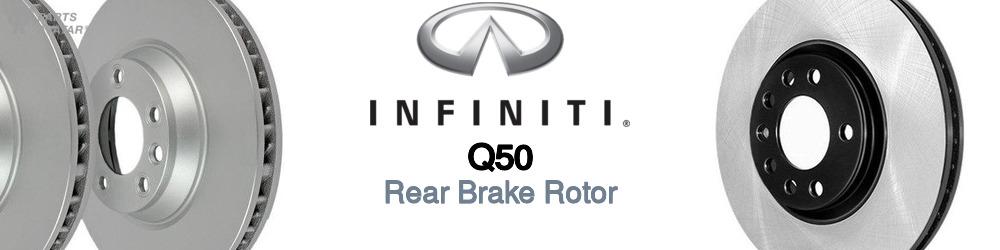 Discover Infiniti Q50 Rear Brake Rotors For Your Vehicle