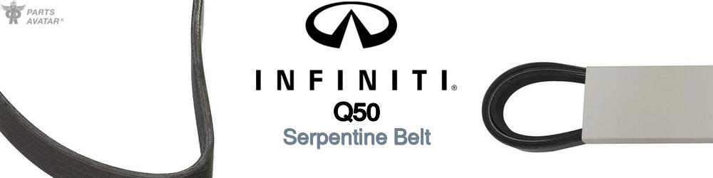 Discover Infiniti Q50 Serpentine Belts For Your Vehicle