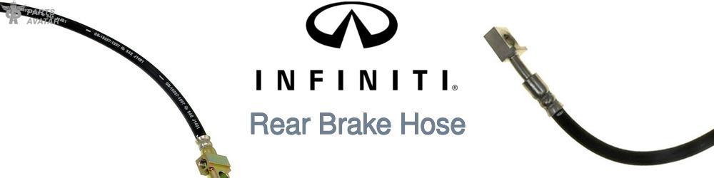 Discover Infiniti Rear Brake Hoses For Your Vehicle