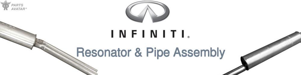 Discover Infiniti Resonator and Pipe Assemblies For Your Vehicle