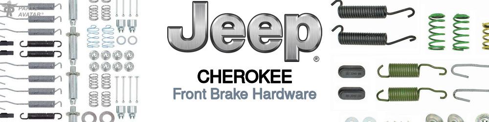 Jeep Truck Cherokee Front Brake Hardware