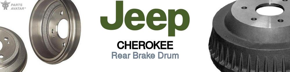Discover Jeep truck Cherokee Rear Brake Drum For Your Vehicle