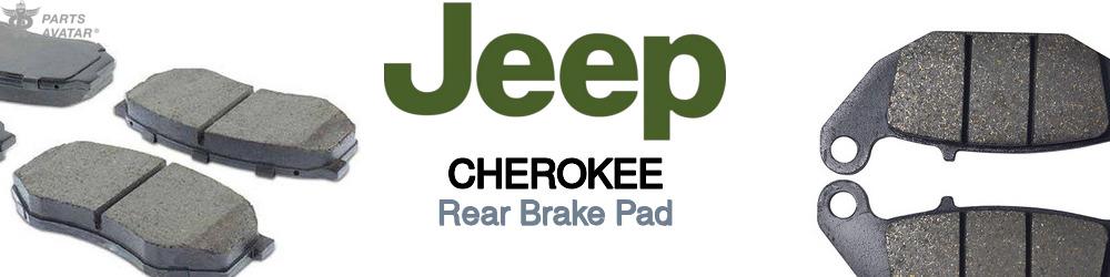 Jeep Truck Cherokee Rear Brake Pad