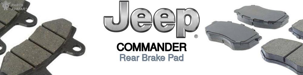 Jeep Truck Commander Rear Brake Pad