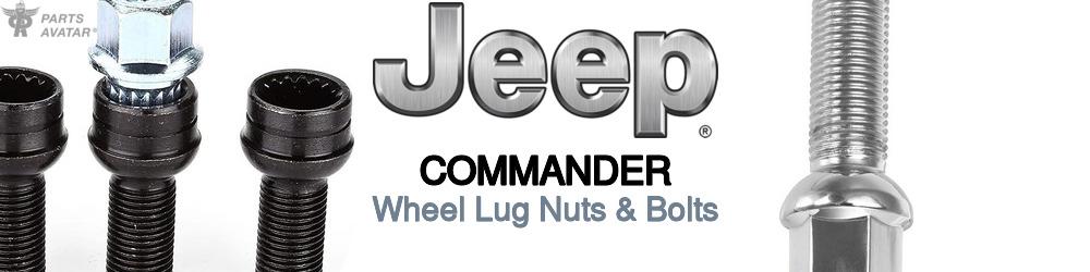 Discover Jeep truck Commander Wheel Lug Nuts & Bolts For Your Vehicle