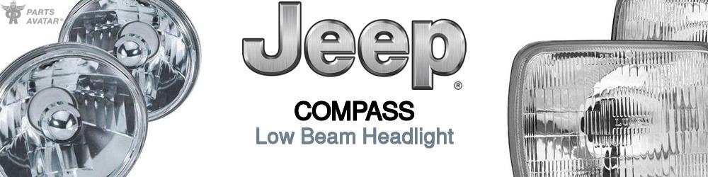 Discover Jeep truck Compass Low Beam Bulbs For Your Vehicle