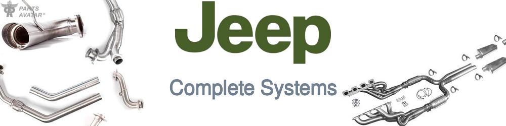 Discover Jeep truck Complete Systems For Your Vehicle