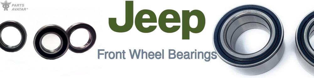 Discover Jeep truck Front Wheel Bearings For Your Vehicle