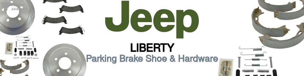 Jeep Truck Liberty Parking Brake Shoe & Hardware