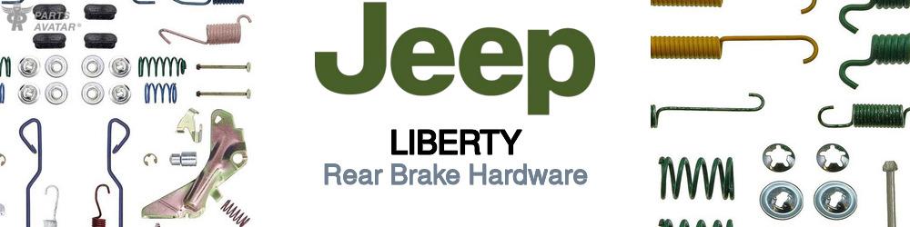 Jeep Truck Liberty Rear Brake Hardware