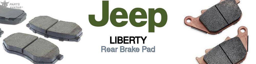 Discover Jeep truck Liberty Rear Brake Pads For Your Vehicle