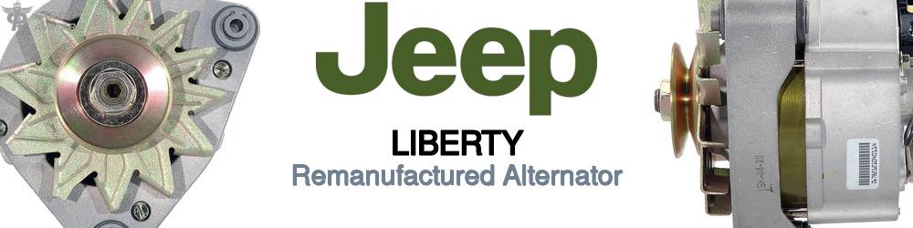 Discover Jeep truck Liberty Remanufactured Alternator For Your Vehicle