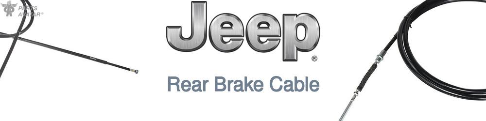 Discover Jeep truck Rear Brake Cable For Your Vehicle