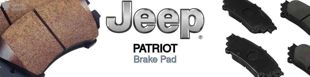 Discover Jeep truck Patriot Brake Pads For Your Vehicle