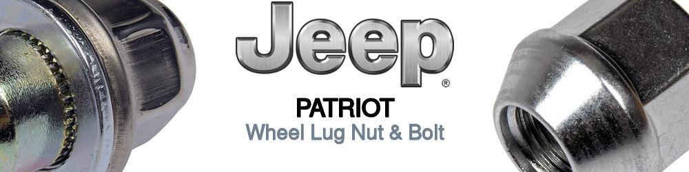 Discover Jeep truck Patriot Wheel Lug Nut & Bolt For Your Vehicle