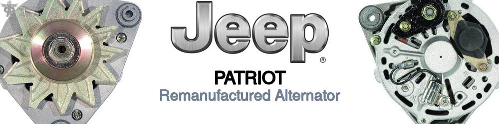 Discover Jeep truck Patriot Remanufactured Alternator For Your Vehicle