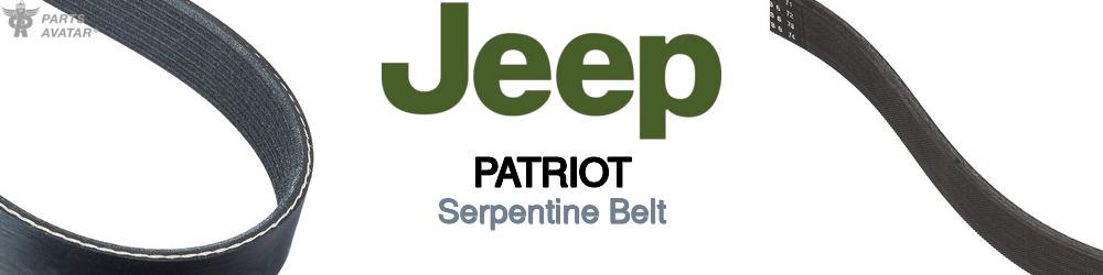 Discover Jeep truck Patriot Serpentine Belts For Your Vehicle