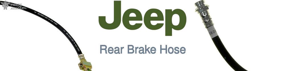 Discover Jeep truck Rear Brake Hoses For Your Vehicle