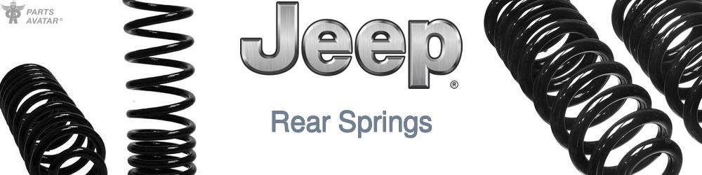 Discover Jeep truck Rear Springs For Your Vehicle