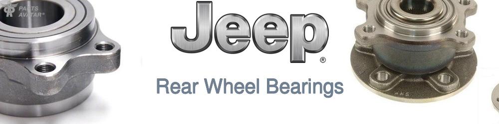 Discover Jeep truck Rear Wheel Bearings For Your Vehicle