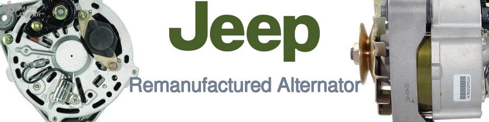 Discover Jeep truck Remanufactured Alternator For Your Vehicle