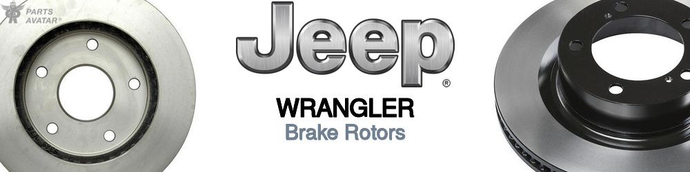 Jeep Truck Wrangler Brake Rotors