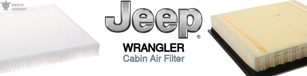 Discover Jeep truck Wrangler Cabin Air Filters For Your Vehicle