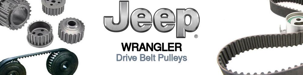 Jeep Truck Wrangler Drive Belt Pulleys
