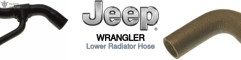 Discover Jeep truck Wrangler Lower Radiator Hoses For Your Vehicle