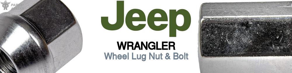 Jeep Truck Wrangler Wheel Lug Nut & Bolt
