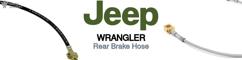 Discover Jeep truck Wrangler Rear Brake Hoses For Your Vehicle