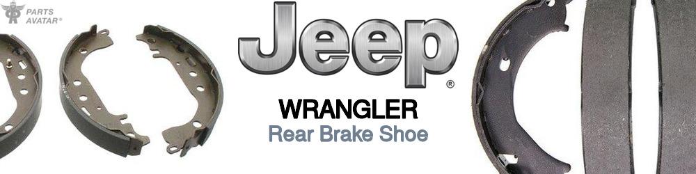 Discover Jeep truck Wrangler Rear Brake Shoe For Your Vehicle