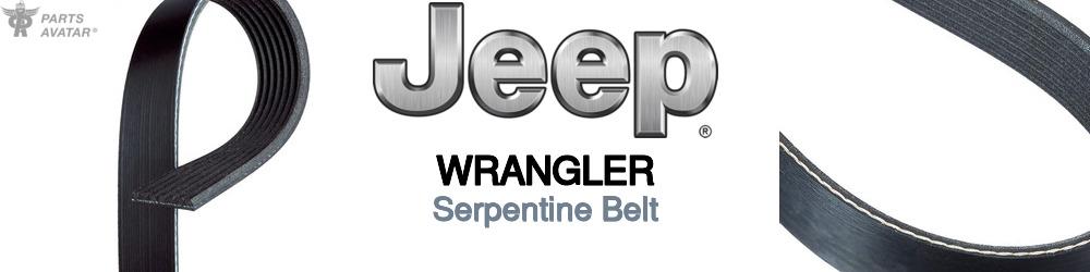 Discover Jeep truck Wrangler Serpentine Belts For Your Vehicle