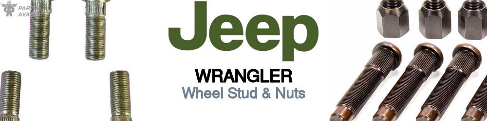 Jeep Truck Wrangler Wheel Stud & Nuts