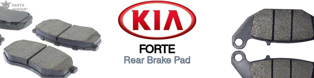 Discover Kia Forte Rear Brake Pads For Your Vehicle