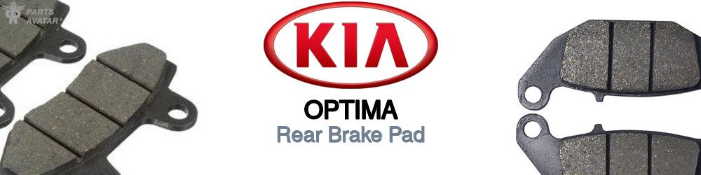 Discover Kia Optima Rear Brake Pads For Your Vehicle