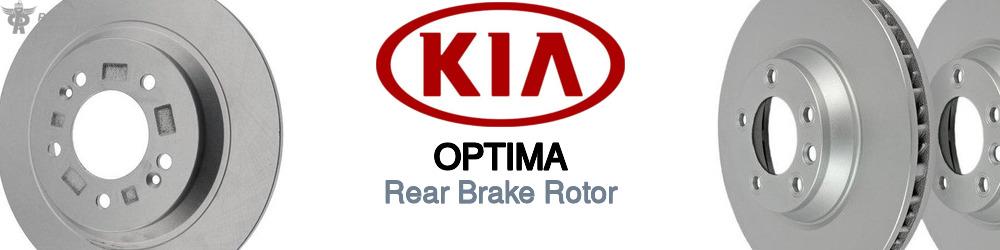 Discover Kia Optima Rear Brake Rotors For Your Vehicle